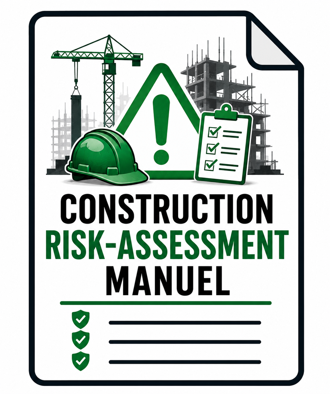 Construction Risk Assessment Manual – 180+ Task-Specific Assessments