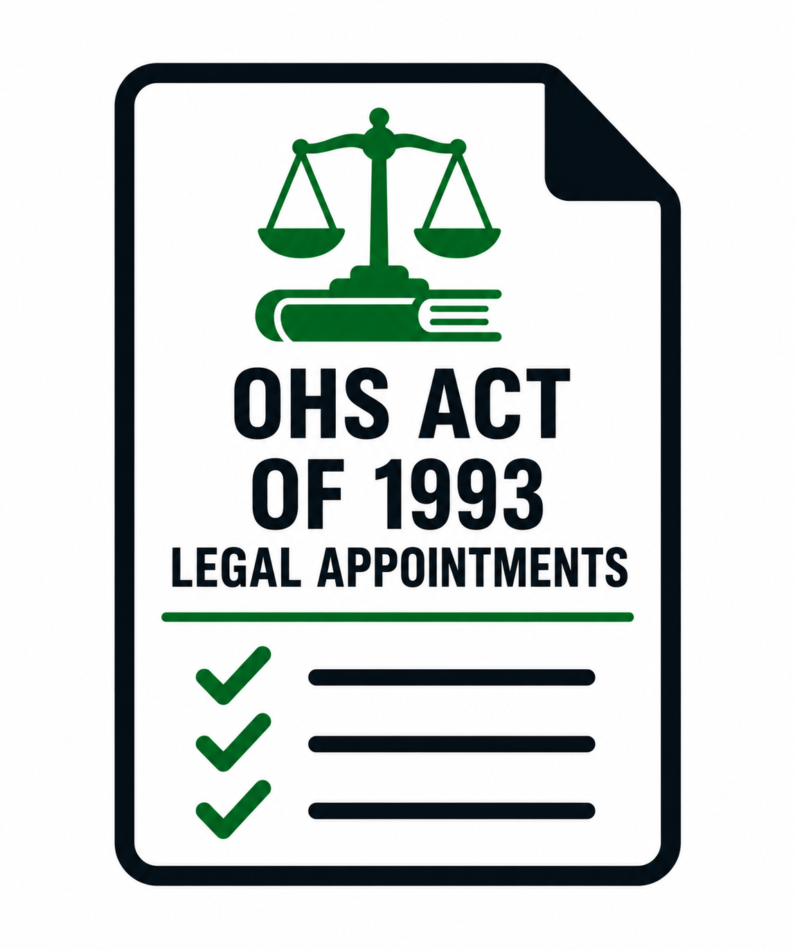 Occupational Health and Safety (OHS) Act 85 of 1993 Legal Appointments Pack (South Africa)
